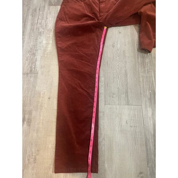 Talbots stretch  corduroy straight leg pants size 14 - Picture 6 of 12